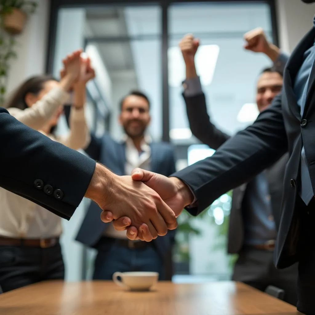 Expansión empresarial exitosa